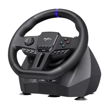 Herný volant PXN PXN-V900 Gen2 s nastaviteľnou citlivosťou a vibračnou odozvou