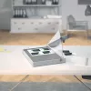 Leitz Precision Home Office rezačka papiera A4, 10 listov, manuálne upnutie, nehrdzavejúca oceľ, A4, 80 g/m², antracitová