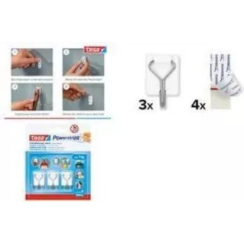 tesa Powerstrips lepiace háčiky pre max. 1,0 kg, 3 ks (57615-00003-00)