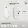 Logitech Pebble 2 Combo Set, biela, bezdrôtová, nemecká, 920-012204