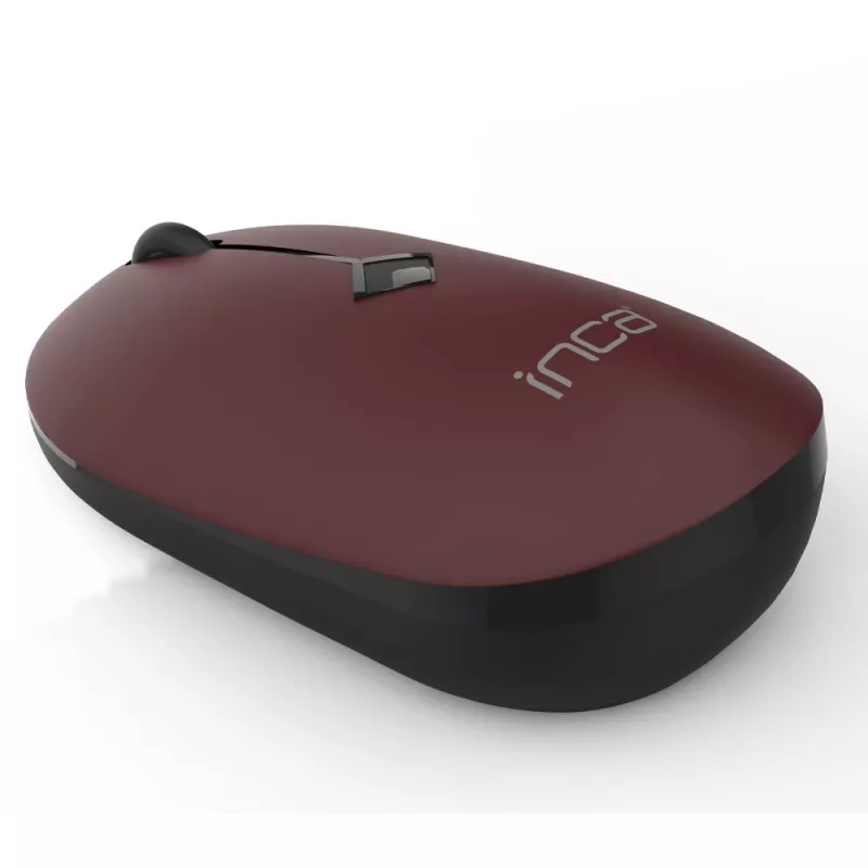 INCA myš IWM-231RB 1600 DPI, bezdrôtová, 4 tlačidlá, hnedá, 2,4 GHz