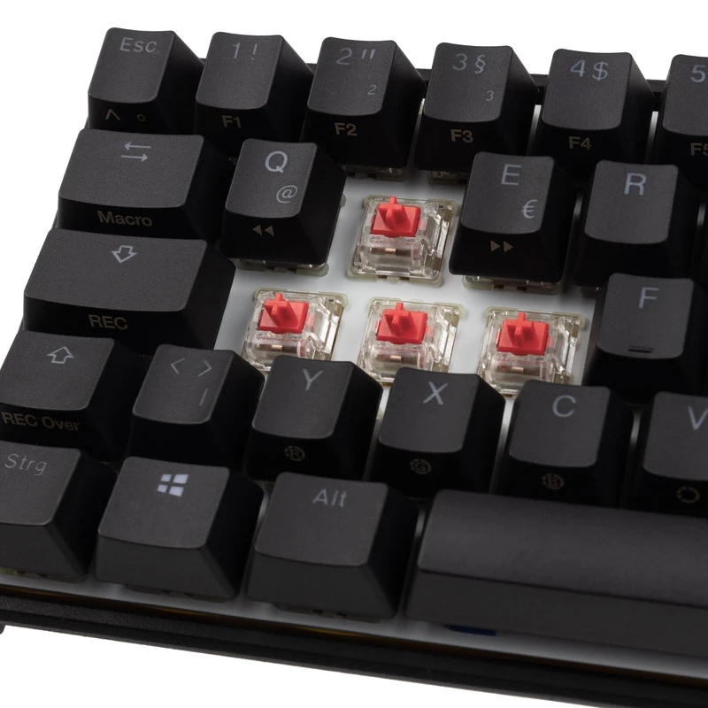 Ducky Mecha Pro SF klávesnica Gaming USB nemecká čierna