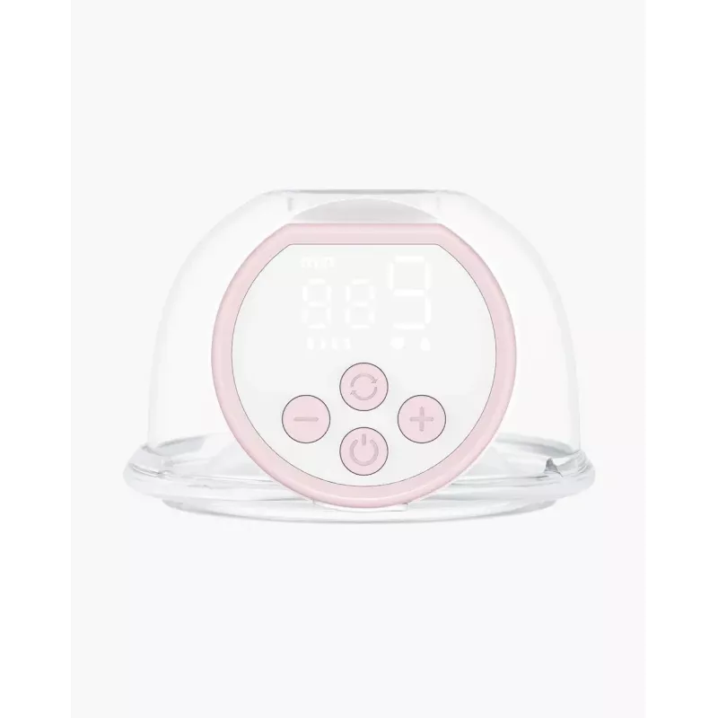 Momcozy S12 Pro jednoduchá elektrická odsávačka mlieka ružová, 180ml