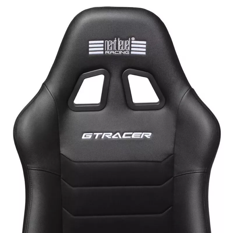 Racing simulátorový kokpit Next Level Racing GTRacer 2.0 čierny nastaviteľný rám sedadla