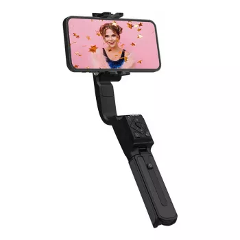 Stabilizátor smartfónovej kamery Hohem iSteady Q čierny 360° Pan-Roll