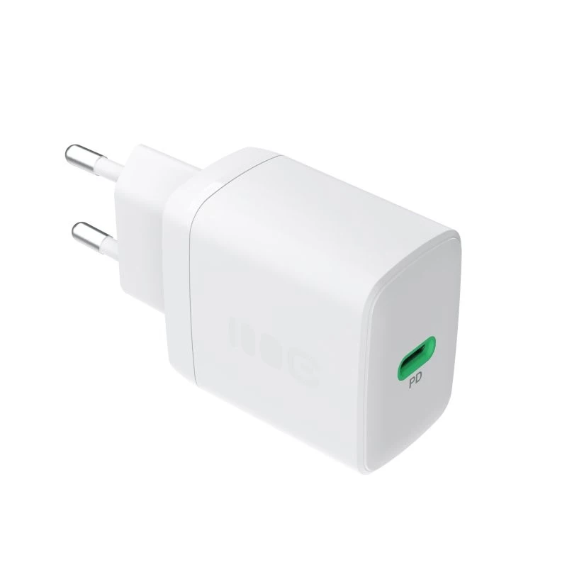 Napájací zdroj Green Cell PowerSource Solo30 30W biely — USB-C nabíjačka, 30 W výstupný výkon