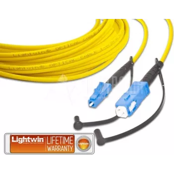 Lightwin LSP-09 LC-SC 2.0 optický kábel 2 m OS2 žltý (LSP-09 LC-SC 2.0)