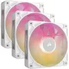 Corsair iCUE LINK RX120 MAX RGB 12 cm biely 3 ks 400-2000 ot/min