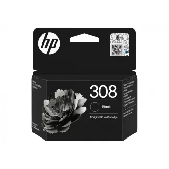 HP 308 čierna originálna atramentová kazeta