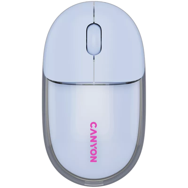 Canyon On Click 24 – 2in1 bezdrôtová optická myš Bluetooth / 2,4 GHz – 1200 dpi – batéria