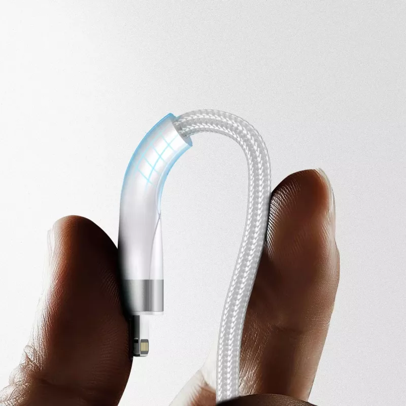 4smarts 541024 USB kábel 1,2 m USB A/USB C USB C/Micro USB-A/Lightning biely (541024)