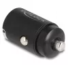Auto nabíjačka DeLOCK 64278 univerzálna čierna rýchlonabíjanie 12-24V