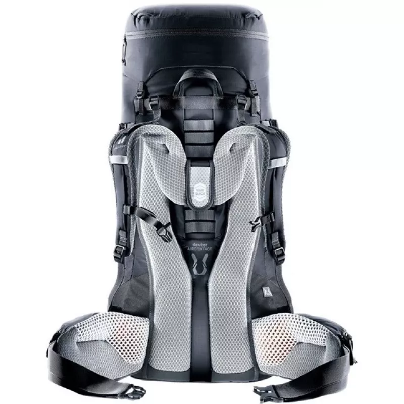 Deuter Aircontact Lite 45+10 SL dámsky turistický batoh čierny