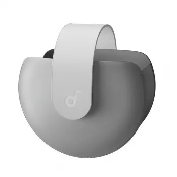 Puzdro na slúchadlá Anker Soundcore Space One Pro s magnetickými kovovými gombíkmi, sivé