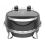 Elektrická pizza rúra SIMFER MKE0-P — 1100 W, 80–300 °C, 30-minútový časovač, vyberateľný 33 cm pizzový kameň, čierna