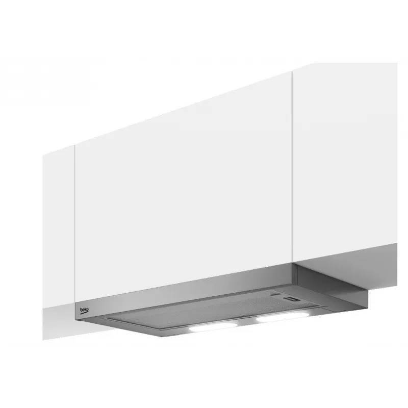 Beko HNT61210X digestor polovstavaný (výsuvný) nerez 280 m³/h