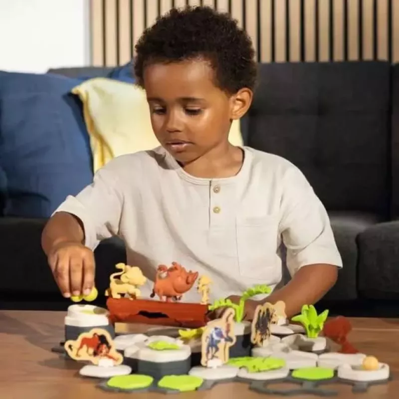 GraviTrax Junior Starter-Set Kráľ levov, železnica