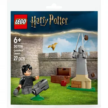 LEGO Harry Potter sada 30706 Quidditch-Unterricht s minifigúrkami Harry a Draco