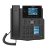 IP telefón Fanvil X4U čierny 12 liniek LCD Wi-Fi káblový ručný telefón