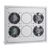 Samostatná skriňová ventilátorová jednotka Triton RAC-CH-X04-X3 4 ventilátory sivá