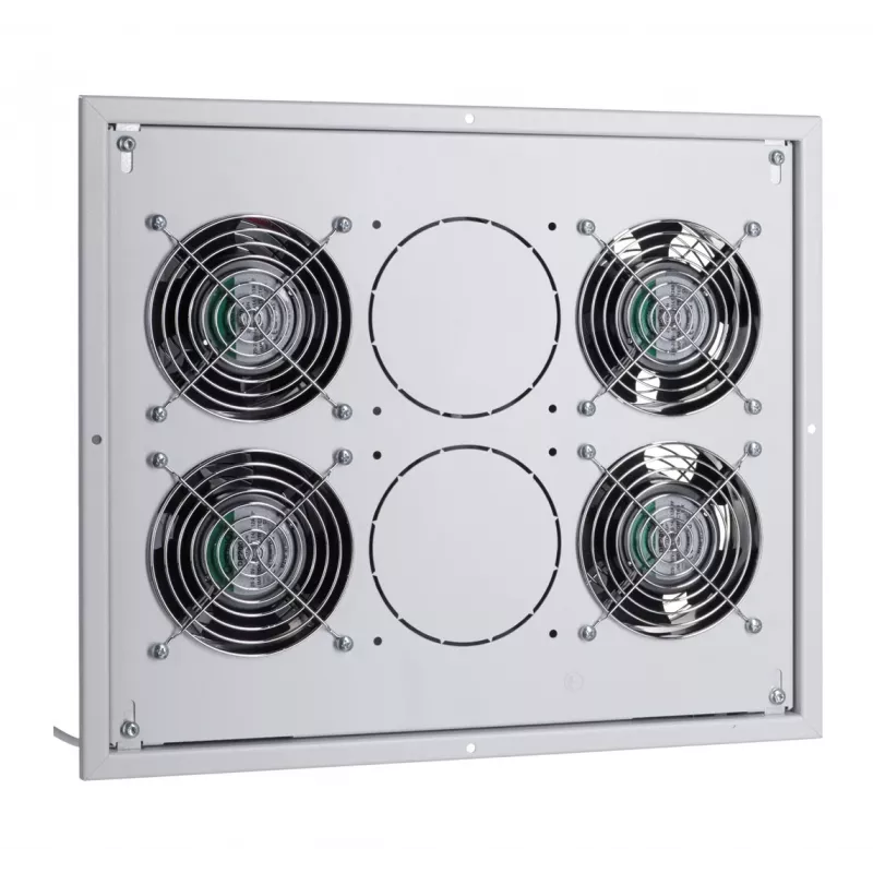Samostatná skriňová ventilátorová jednotka Triton RAC-CH-X04-X3 4 ventilátory sivá