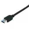 Equip 133346 USB kábel USB 3.2 Gen 1 (3.1 Gen 1) 5 m USB A čierny