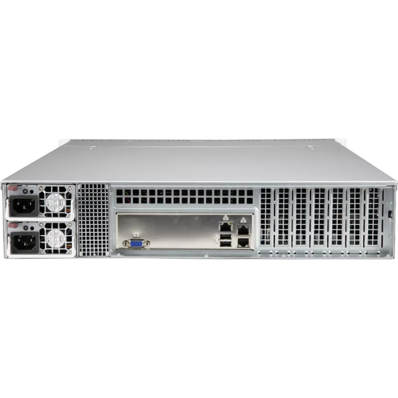 Supermicro CSE-LA25TQC-R609LP počítačová skriňa Rack čierna 600 W