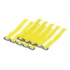 LogiLink - viazacie pásky - 30 cm - žltá (balenie 10 kusov)