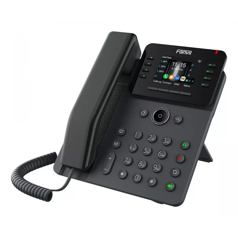 IP telefón Fanvil V62W čierny