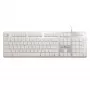 Mechanická herná klávesnica White Shark TACHI-W-US — kompaktné rozloženie TACHI White