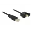 USB kábel DeLOCK 1m 2xUSB2.0-A