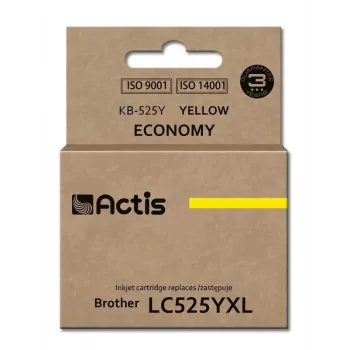 Actis KB-525Y atrament (náhrada za Brother LC525Y; Standard; 15 ml; žltý)