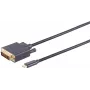DVI-D USB Type-C kábel ShiverPeaks BS10-58025 1 m