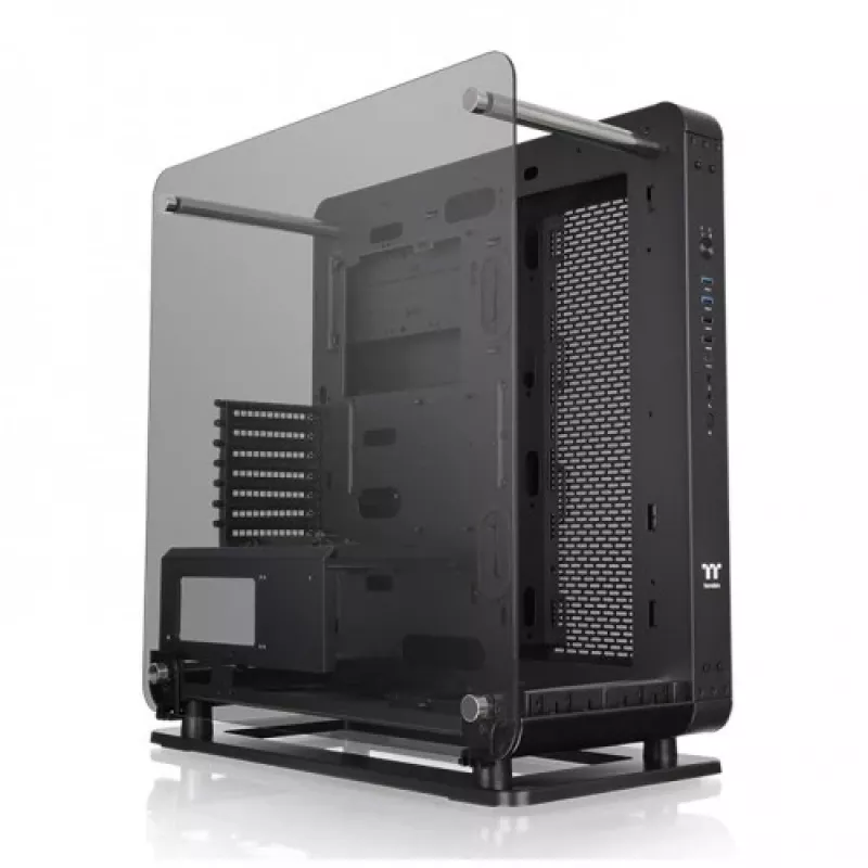 PC skriňa Thermaltake Core P6 Tempered Glass Midi Tower čierna