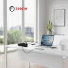 Predlžovacia zásuvka MACLEAN MCE389 B — 6 zásuviek, 4×USB-A + 1×USB-C, 110–240V, 2,1A, 2500W, 1,5 m kábel, čierna