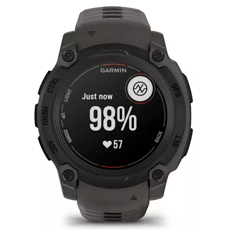 Garmin Instinct E 2,18 cm (0,86) MIP 40 mm digitálne 166 x 166 pixelov čierna GPS (satelit)