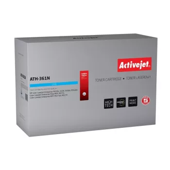 Activejet ATH-361N toner (náhrada za HP 508A HP508A CF361A; Supreme; 5000 strán; azúrová)