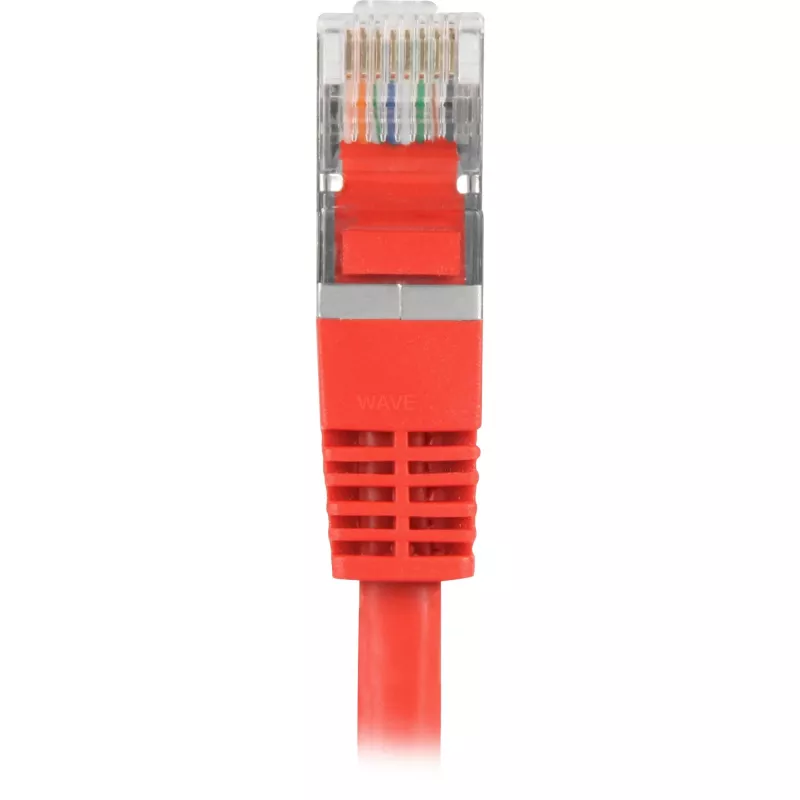 Sieťový kábel Sharkoon RJ-45 Cat5e 10 m červený