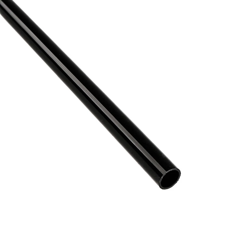 Rigid Crystal Link Tube 12/10mm 1000mm — BitsPower BP-NCCLT12ACBK-L1000 (čierna)