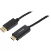 Sharkoon SHA Displayport 1.2 na HDMI 4K bk 2,0m AKTÍVNY 4Kx2K 60Hz