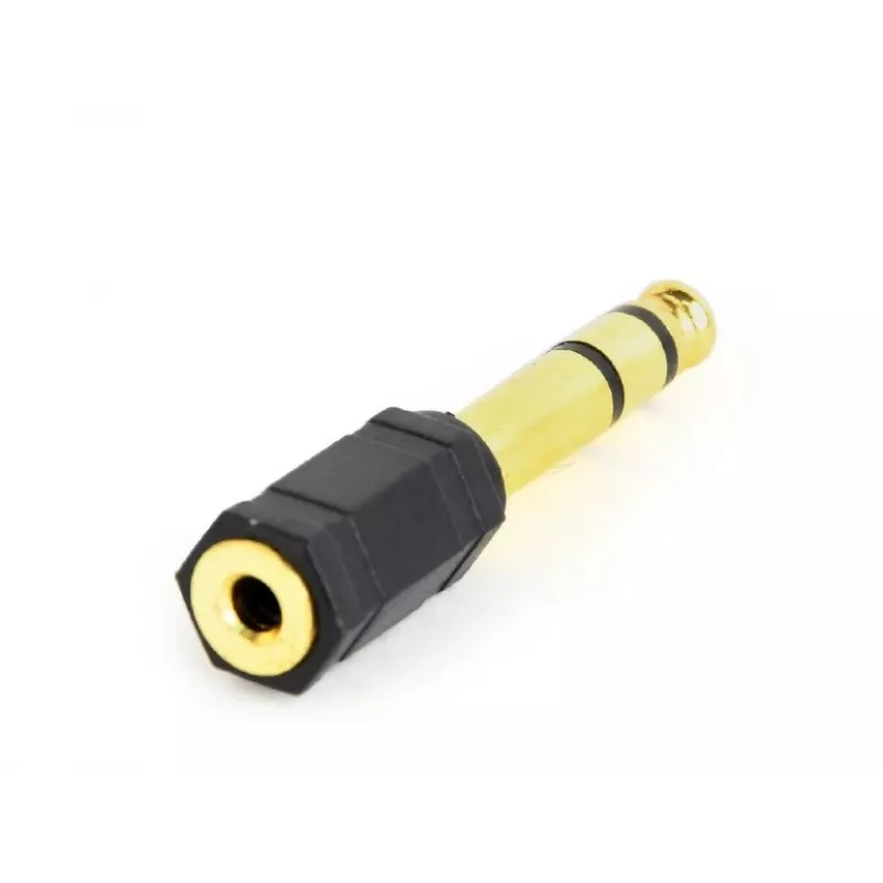 Cablexpert | 6,35 mm na 3,5 mm stereo audio adaptér konektor samec | A-6.35M-3.5F | 6,35 mm (M) | 3,5 mm (F)