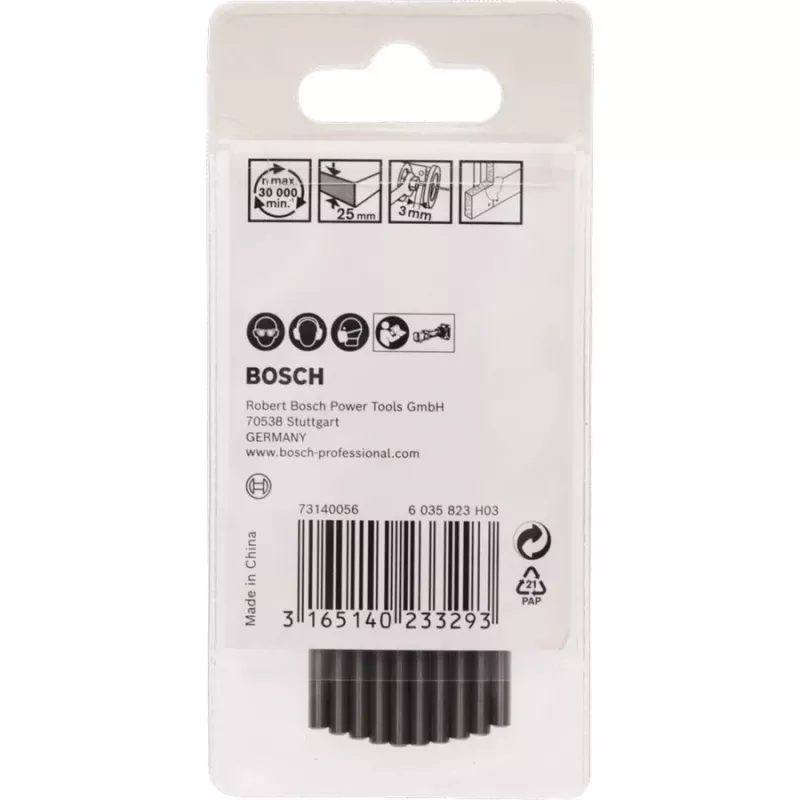 Vrták Bosch 2608620201 3,2 mm pre frézu Rotocut — 10 ks