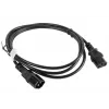 Napájací kábel Lanberg CA-C13E-10CC-0018-BK čierny 1,8 m