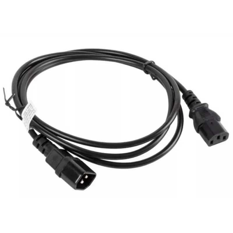 Napájací kábel Lanberg CA-C13E-10CC-0018-BK čierny 1,8 m