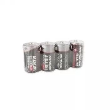 ANSMANN 5015581 červené alkalické batérie, Mono (D), balenie 4 ks