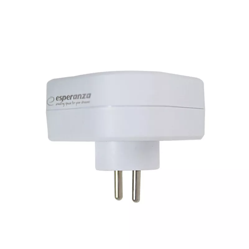 Esperanza ELK303W elektrický rozdeľovač, 3 zásuvky, biely
