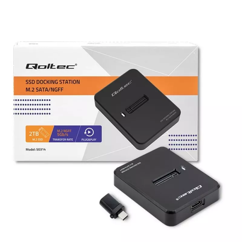 Dokovacia stanica SSD M.2 SATA, NGFF, USB 3.1
