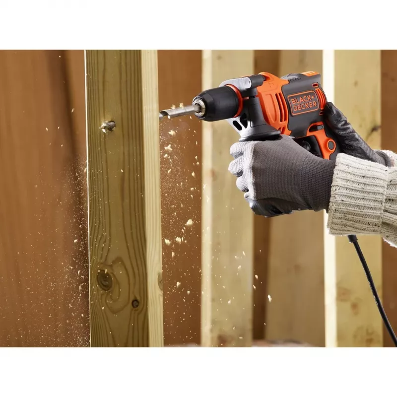 Black & Decker BEH710-QS vŕtačka 2800 ot/min čierna, oranžová