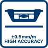 Bosch Professional 1600A01V3Z vodováha z ľahkého kovu, 120 cm, úzka