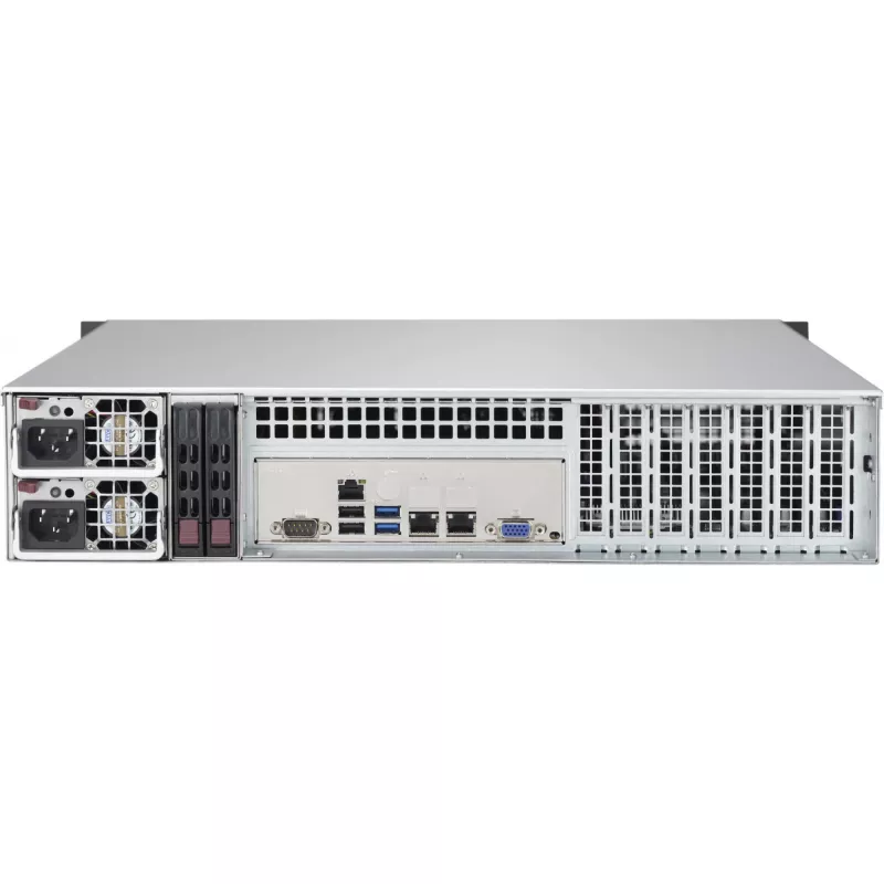 Serverová skriňa Supermicro CSE-825MBTQC-R802LPB Rack čierna